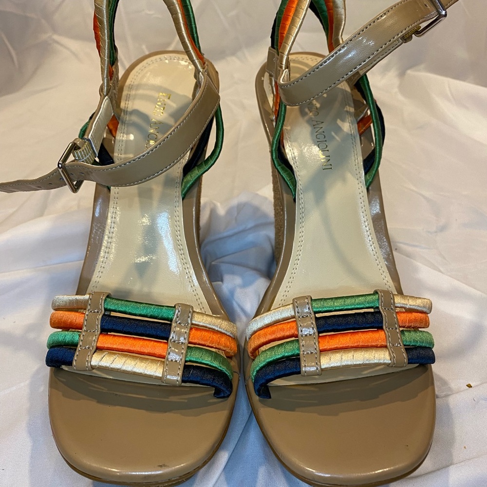 Strappy Platform Wedge